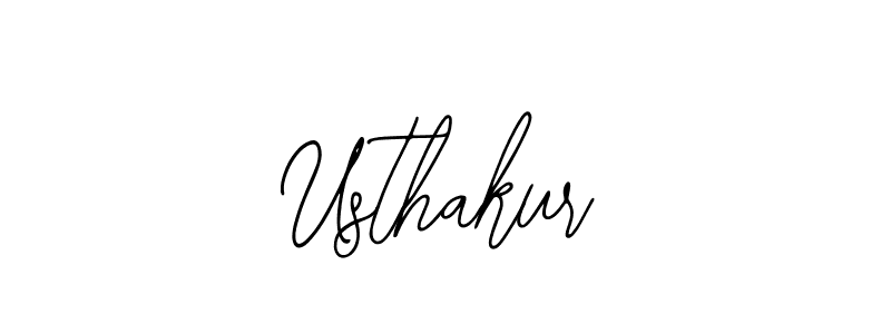 Also we have Usthakur name is the best signature style. Create professional handwritten signature collection using Bearetta-2O07w autograph style. Usthakur signature style 12 images and pictures png