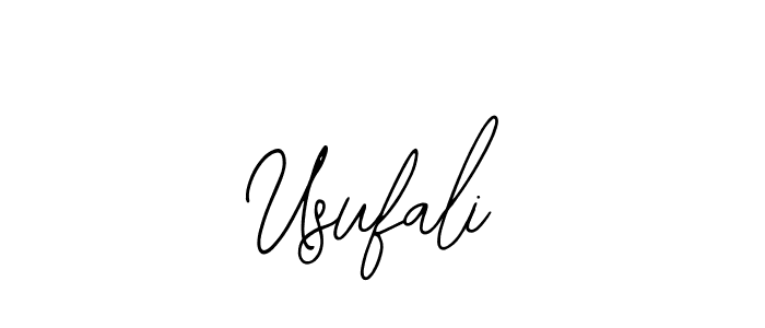 Also You can easily find your signature by using the search form. We will create Usufali name handwritten signature images for you free of cost using Bearetta-2O07w sign style. Usufali signature style 12 images and pictures png