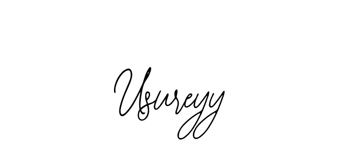 if you are searching for the best signature style for your name Usureyy. so please give up your signature search. here we have designed multiple signature styles  using Bearetta-2O07w. Usureyy signature style 12 images and pictures png