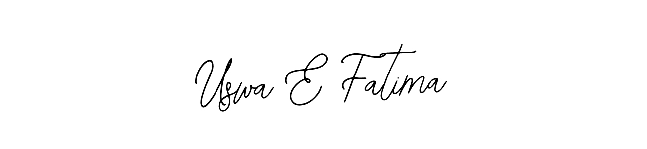 It looks lik you need a new signature style for name Uswa E Fatima. Design unique handwritten (Bearetta-2O07w) signature with our free signature maker in just a few clicks. Uswa E Fatima signature style 12 images and pictures png