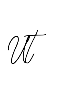 Similarly Bearetta-2O07w is the best handwritten signature design. Signature creator online .You can use it as an online autograph creator for name Ut. Ut signature style 12 images and pictures png