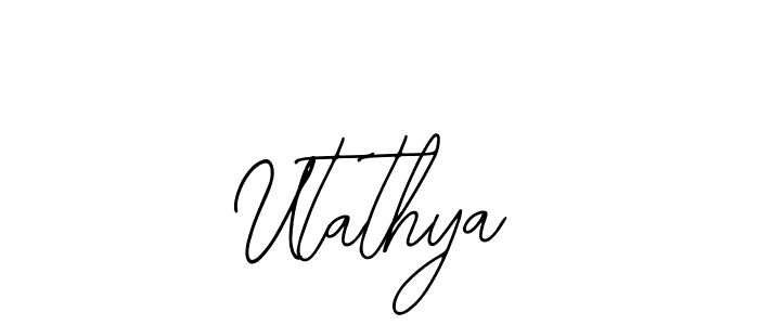 Also You can easily find your signature by using the search form. We will create Utathya name handwritten signature images for you free of cost using Bearetta-2O07w sign style. Utathya signature style 12 images and pictures png