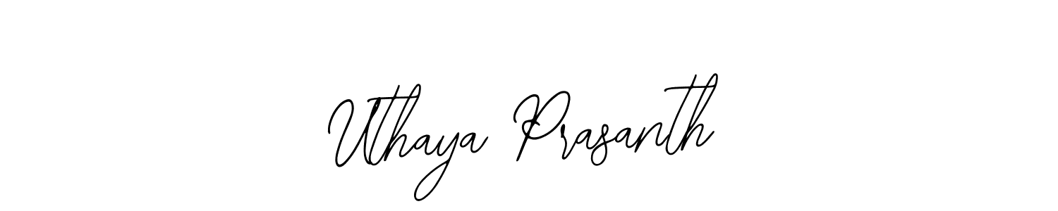 Uthaya Prasanth stylish signature style. Best Handwritten Sign (Bearetta-2O07w) for my name. Handwritten Signature Collection Ideas for my name Uthaya Prasanth. Uthaya Prasanth signature style 12 images and pictures png