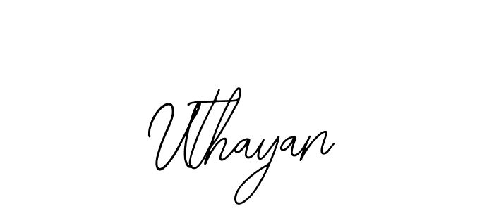 Make a beautiful signature design for name Uthayan. With this signature (Bearetta-2O07w) style, you can create a handwritten signature for free. Uthayan signature style 12 images and pictures png