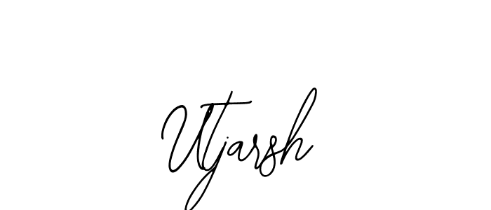 Utjarsh stylish signature style. Best Handwritten Sign (Bearetta-2O07w) for my name. Handwritten Signature Collection Ideas for my name Utjarsh. Utjarsh signature style 12 images and pictures png