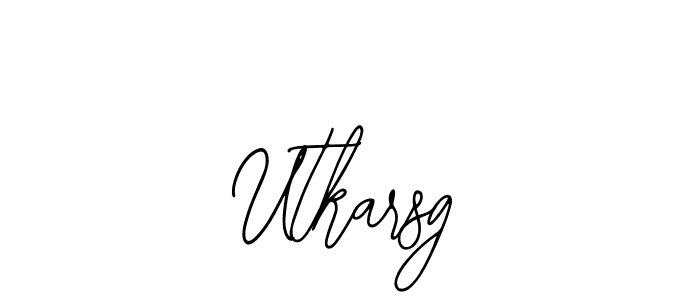 Make a beautiful signature design for name Utkarsg. Use this online signature maker to create a handwritten signature for free. Utkarsg signature style 12 images and pictures png