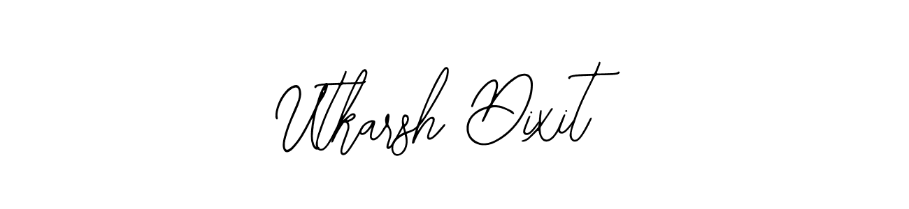 How to Draw Utkarsh Dixit signature style? Bearetta-2O07w is a latest design signature styles for name Utkarsh Dixit. Utkarsh Dixit signature style 12 images and pictures png