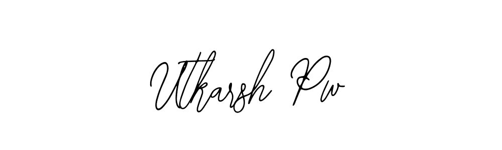 Make a beautiful signature design for name Utkarsh Pw. With this signature (Bearetta-2O07w) style, you can create a handwritten signature for free. Utkarsh Pw signature style 12 images and pictures png