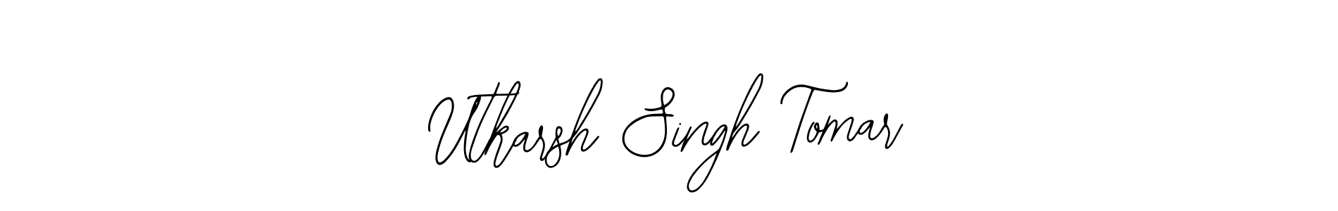 Also we have Utkarsh Singh Tomar name is the best signature style. Create professional handwritten signature collection using Bearetta-2O07w autograph style. Utkarsh Singh Tomar signature style 12 images and pictures png
