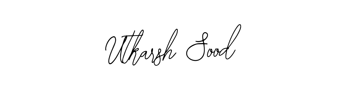 Design your own signature with our free online signature maker. With this signature software, you can create a handwritten (Bearetta-2O07w) signature for name Utkarsh Sood. Utkarsh Sood signature style 12 images and pictures png