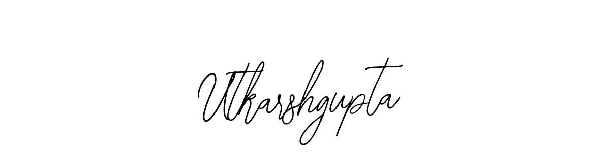 You should practise on your own different ways (Bearetta-2O07w) to write your name (Utkarshgupta) in signature. don't let someone else do it for you. Utkarshgupta signature style 12 images and pictures png