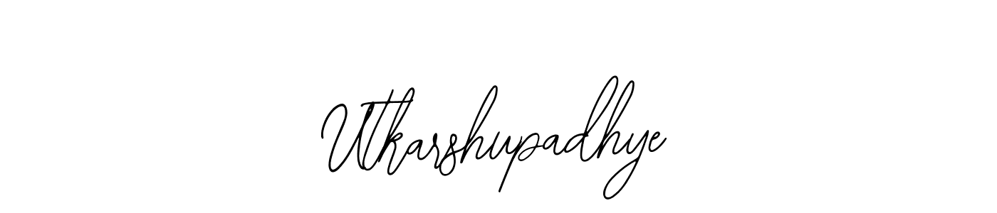 Utkarshupadhye stylish signature style. Best Handwritten Sign (Bearetta-2O07w) for my name. Handwritten Signature Collection Ideas for my name Utkarshupadhye. Utkarshupadhye signature style 12 images and pictures png