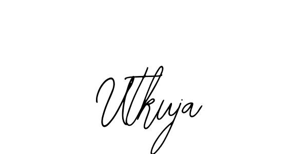 Also we have Utkuja name is the best signature style. Create professional handwritten signature collection using Bearetta-2O07w autograph style. Utkuja signature style 12 images and pictures png