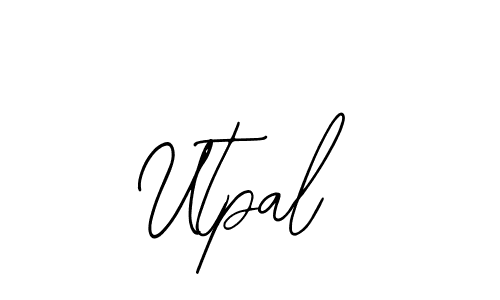 This is the best signature style for the Utpal name. Also you like these signature font (Bearetta-2O07w). Mix name signature. Utpal signature style 12 images and pictures png