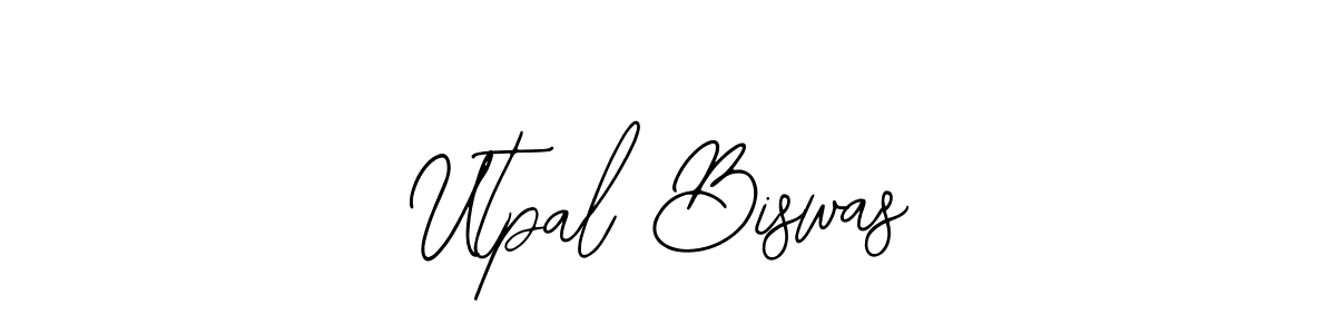 Utpal Biswas stylish signature style. Best Handwritten Sign (Bearetta-2O07w) for my name. Handwritten Signature Collection Ideas for my name Utpal Biswas. Utpal Biswas signature style 12 images and pictures png