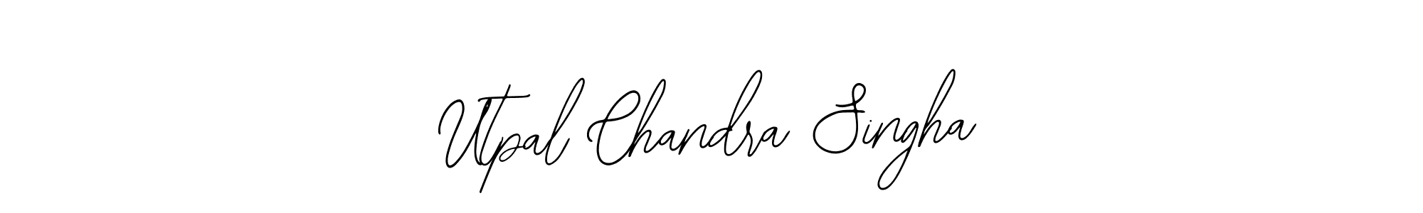 Design your own signature with our free online signature maker. With this signature software, you can create a handwritten (Bearetta-2O07w) signature for name Utpal Chandra Singha. Utpal Chandra Singha signature style 12 images and pictures png