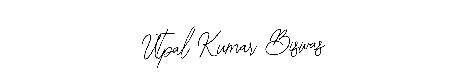 Design your own signature with our free online signature maker. With this signature software, you can create a handwritten (Bearetta-2O07w) signature for name Utpal Kumar Biswas. Utpal Kumar Biswas signature style 12 images and pictures png