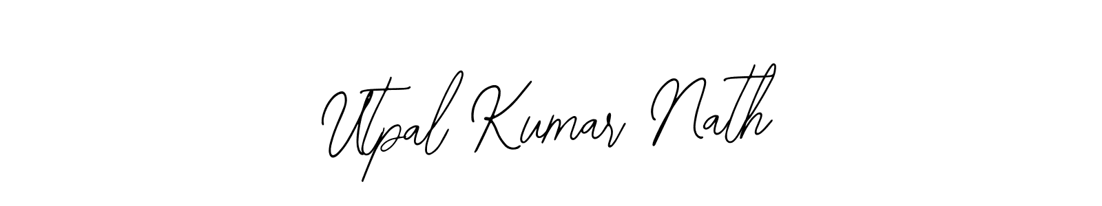 Create a beautiful signature design for name Utpal Kumar Nath. With this signature (Bearetta-2O07w) fonts, you can make a handwritten signature for free. Utpal Kumar Nath signature style 12 images and pictures png