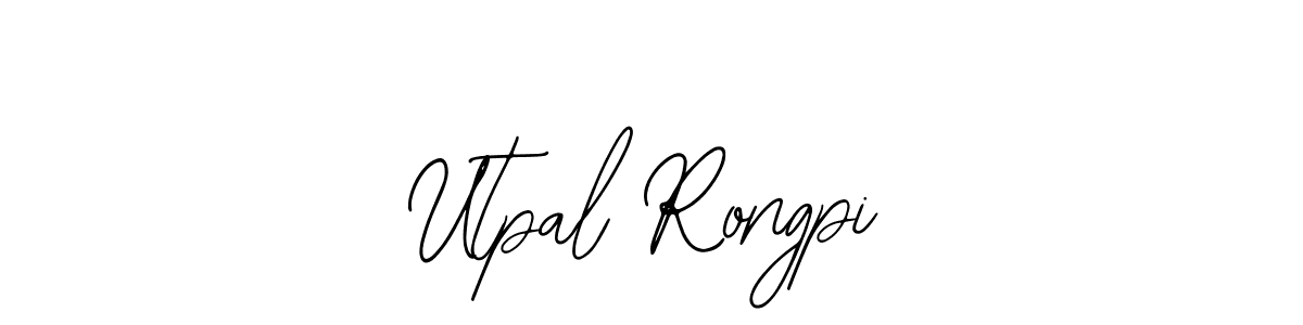 Similarly Bearetta-2O07w is the best handwritten signature design. Signature creator online .You can use it as an online autograph creator for name Utpal Rongpi. Utpal Rongpi signature style 12 images and pictures png