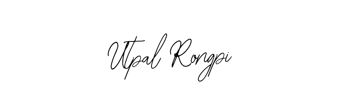 The best way (Bearetta-2O07w) to make a short signature is to pick only two or three words in your name. The name Utpal Rongpi include a total of six letters. For converting this name. Utpal Rongpi signature style 12 images and pictures png