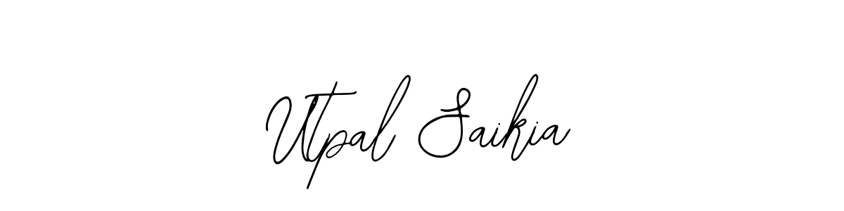 You can use this online signature creator to create a handwritten signature for the name Utpal Saikia. This is the best online autograph maker. Utpal Saikia signature style 12 images and pictures png