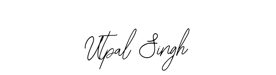 Design your own signature with our free online signature maker. With this signature software, you can create a handwritten (Bearetta-2O07w) signature for name Utpal Singh. Utpal Singh signature style 12 images and pictures png