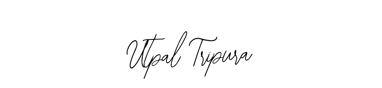 Make a beautiful signature design for name Utpal Tripura. Use this online signature maker to create a handwritten signature for free. Utpal Tripura signature style 12 images and pictures png