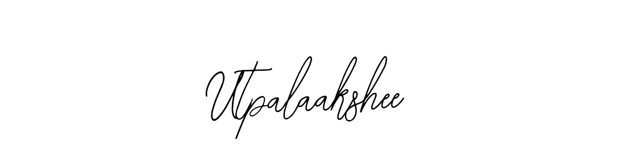 How to make Utpalaakshee signature? Bearetta-2O07w is a professional autograph style. Create handwritten signature for Utpalaakshee name. Utpalaakshee signature style 12 images and pictures png