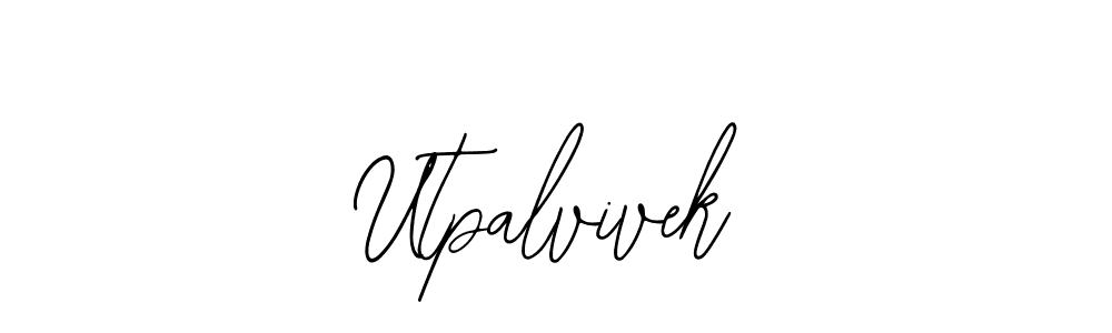 Make a beautiful signature design for name Utpalvivek. Use this online signature maker to create a handwritten signature for free. Utpalvivek signature style 12 images and pictures png
