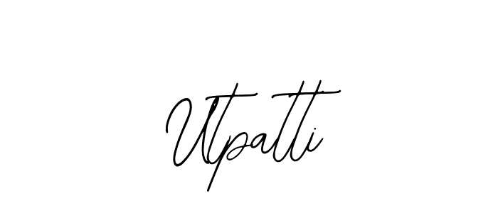 Once you've used our free online signature maker to create your best signature Bearetta-2O07w style, it's time to enjoy all of the benefits that Utpatti name signing documents. Utpatti signature style 12 images and pictures png