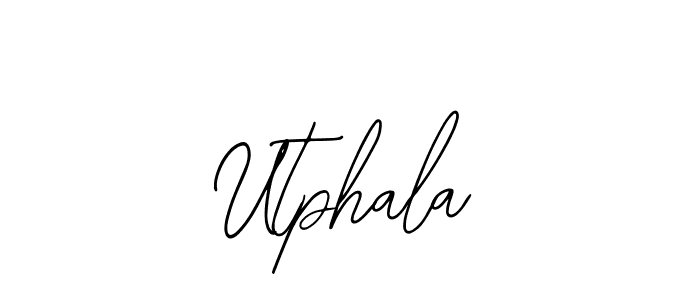 How to Draw Utphala signature style? Bearetta-2O07w is a latest design signature styles for name Utphala. Utphala signature style 12 images and pictures png