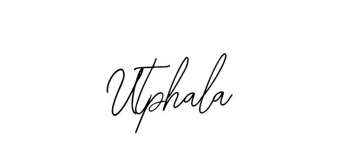 Design your own signature with our free online signature maker. With this signature software, you can create a handwritten (Bearetta-2O07w) signature for name Utphala. Utphala signature style 12 images and pictures png