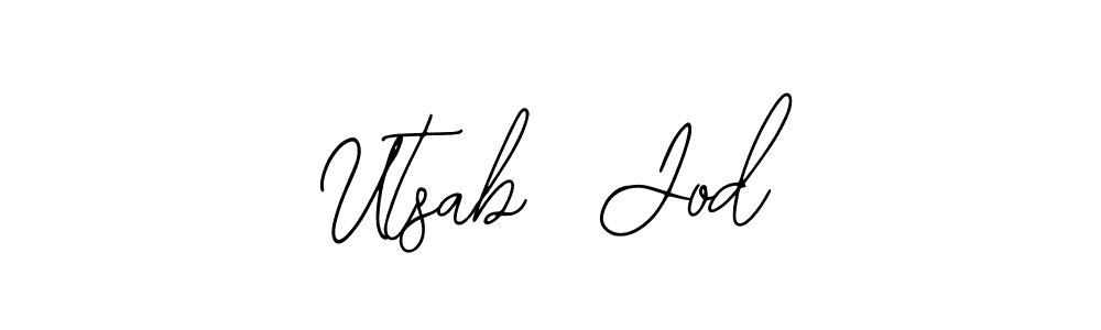 Make a beautiful signature design for name Utsab  Jod. With this signature (Bearetta-2O07w) style, you can create a handwritten signature for free. Utsab  Jod signature style 12 images and pictures png