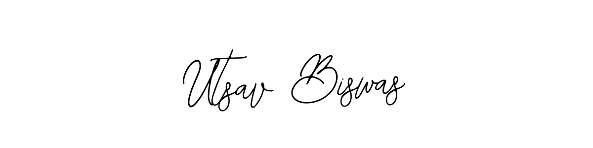 The best way (Bearetta-2O07w) to make a short signature is to pick only two or three words in your name. The name Utsav Biswas include a total of six letters. For converting this name. Utsav Biswas signature style 12 images and pictures png