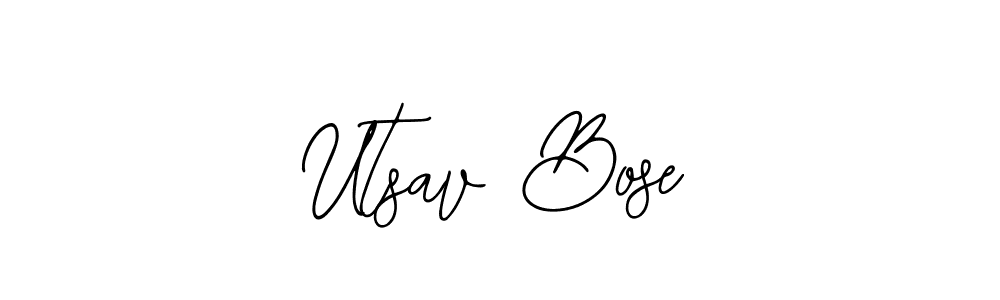 Best and Professional Signature Style for Utsav Bose. Bearetta-2O07w Best Signature Style Collection. Utsav Bose signature style 12 images and pictures png