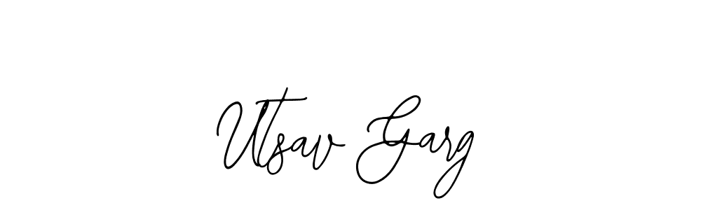 Create a beautiful signature design for name Utsav Garg. With this signature (Bearetta-2O07w) fonts, you can make a handwritten signature for free. Utsav Garg signature style 12 images and pictures png