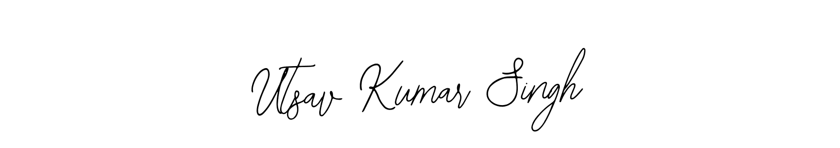 Design your own signature with our free online signature maker. With this signature software, you can create a handwritten (Bearetta-2O07w) signature for name Utsav Kumar Singh. Utsav Kumar Singh signature style 12 images and pictures png