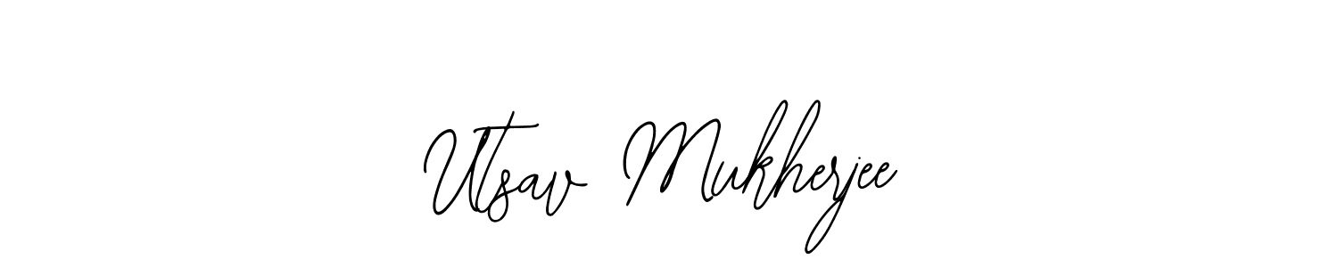 Similarly Bearetta-2O07w is the best handwritten signature design. Signature creator online .You can use it as an online autograph creator for name Utsav Mukherjee. Utsav Mukherjee signature style 12 images and pictures png