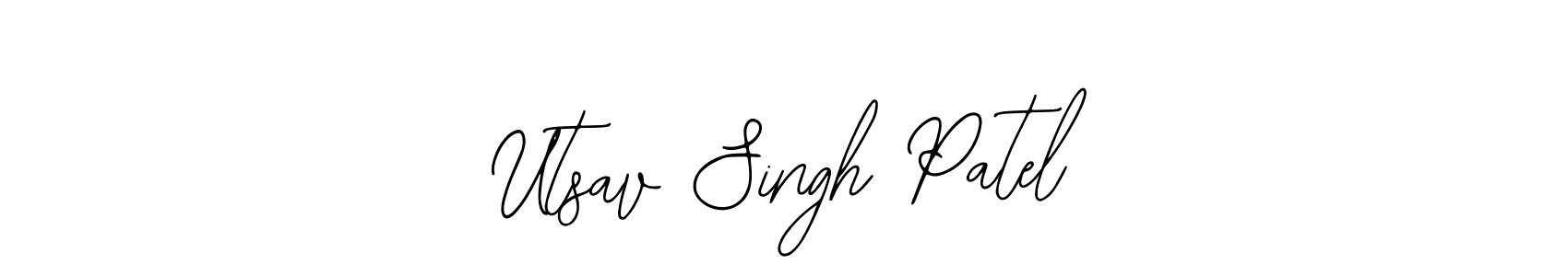 Make a short Utsav Singh Patel signature style. Manage your documents anywhere anytime using Bearetta-2O07w. Create and add eSignatures, submit forms, share and send files easily. Utsav Singh Patel signature style 12 images and pictures png