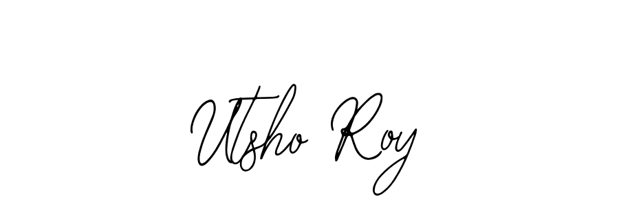 This is the best signature style for the Utsho Roy name. Also you like these signature font (Bearetta-2O07w). Mix name signature. Utsho Roy signature style 12 images and pictures png