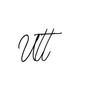 The best way (Bearetta-2O07w) to make a short signature is to pick only two or three words in your name. The name Utt include a total of six letters. For converting this name. Utt signature style 12 images and pictures png