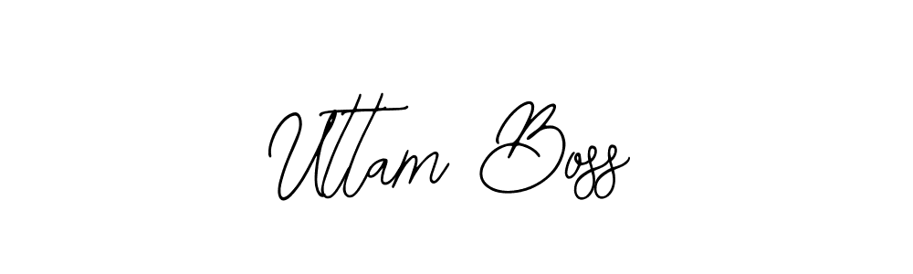 Make a beautiful signature design for name Uttam Boss. Use this online signature maker to create a handwritten signature for free. Uttam Boss signature style 12 images and pictures png