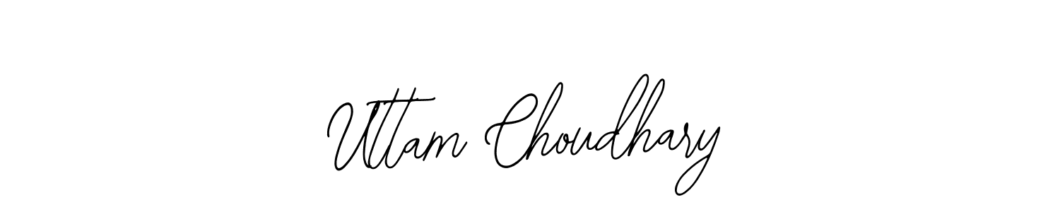 Make a beautiful signature design for name Uttam Choudhary. Use this online signature maker to create a handwritten signature for free. Uttam Choudhary signature style 12 images and pictures png