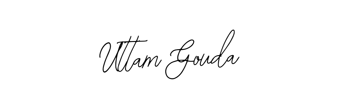 Make a beautiful signature design for name Uttam Gouda. With this signature (Bearetta-2O07w) style, you can create a handwritten signature for free. Uttam Gouda signature style 12 images and pictures png