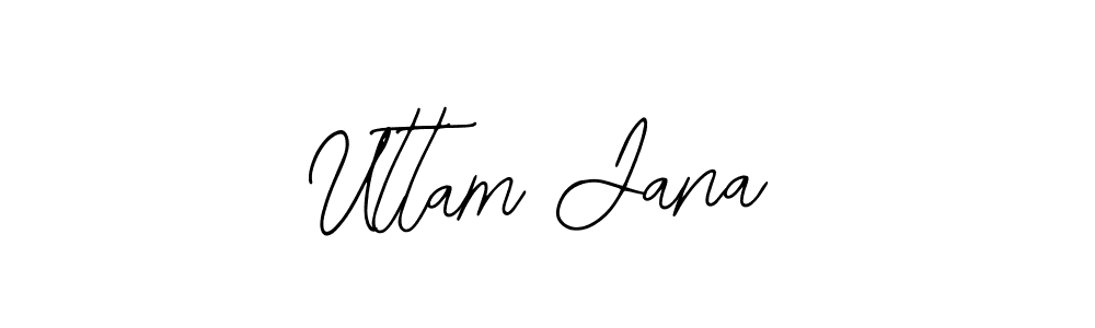 Make a beautiful signature design for name Uttam Jana. With this signature (Bearetta-2O07w) style, you can create a handwritten signature for free. Uttam Jana signature style 12 images and pictures png