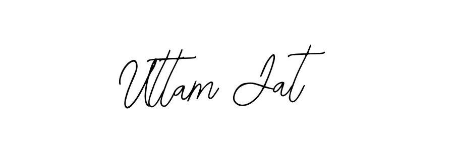 Similarly Bearetta-2O07w is the best handwritten signature design. Signature creator online .You can use it as an online autograph creator for name Uttam Jat. Uttam Jat signature style 12 images and pictures png