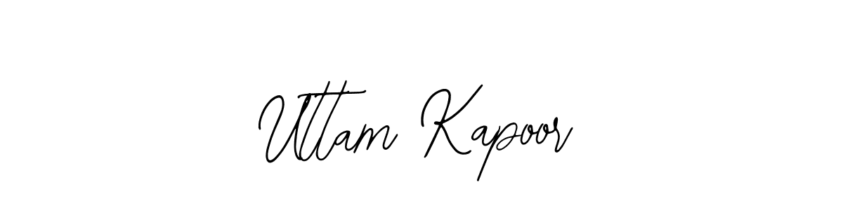 Uttam Kapoor stylish signature style. Best Handwritten Sign (Bearetta-2O07w) for my name. Handwritten Signature Collection Ideas for my name Uttam Kapoor. Uttam Kapoor signature style 12 images and pictures png