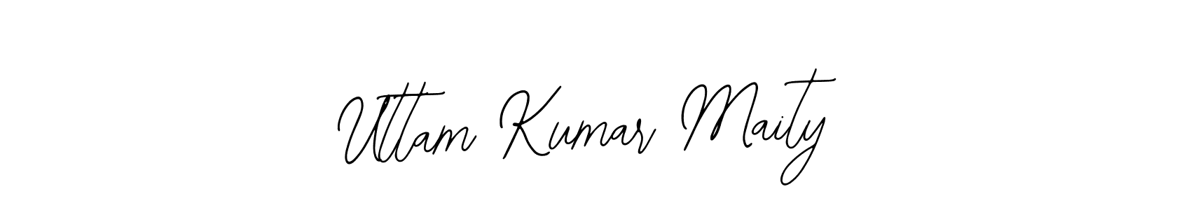if you are searching for the best signature style for your name Uttam Kumar Maity. so please give up your signature search. here we have designed multiple signature styles  using Bearetta-2O07w. Uttam Kumar Maity signature style 12 images and pictures png
