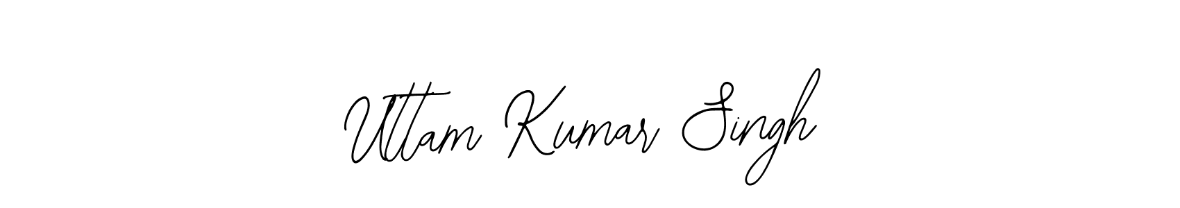 Make a beautiful signature design for name Uttam Kumar Singh. With this signature (Bearetta-2O07w) style, you can create a handwritten signature for free. Uttam Kumar Singh signature style 12 images and pictures png