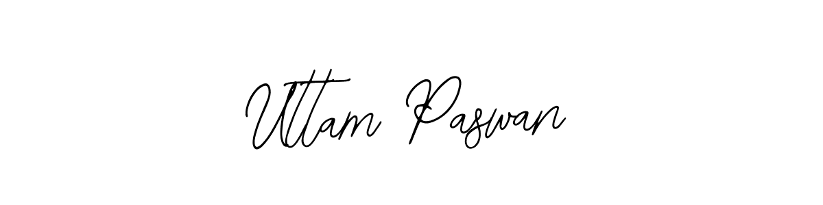 Use a signature maker to create a handwritten signature online. With this signature software, you can design (Bearetta-2O07w) your own signature for name Uttam Paswan. Uttam Paswan signature style 12 images and pictures png